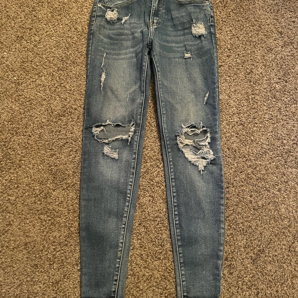 Shein Blue Denim Jeans